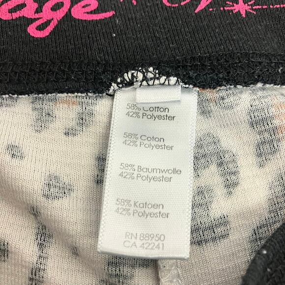 PJ Salvage Cheetah Print Vintage Velour Waffle Pajama Set Women’s Size XL - Picture 9 of 13